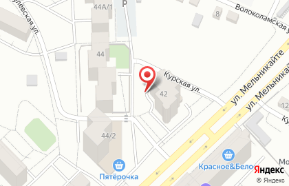 Общежитие ТюмГНГУ на улице Мельникайте на карте
