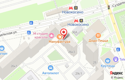 Салон красоты ЦирюльникЪ на Суздальской улице на карте