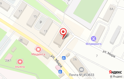 Магазин Монетка в Уфе на карте