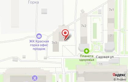 Магазин продуктов в Москве на карте