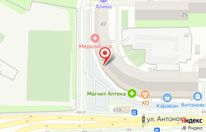 Магазин детских товаров Постреленок на карте