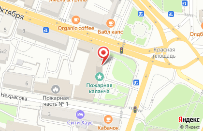 O`stin на Красной площади на карте