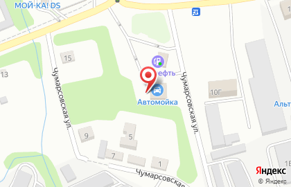 Автоматизированная автомойка FastCarWash на Московской улице на карте