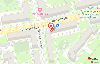 Торгово-производственная компания Невский Гранит в Приморском районе на карте