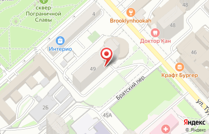Медицинский центр Дорогая Мадлен на улице Тургенева на карте