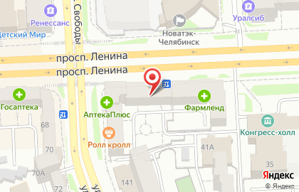 Салон тканей Fason на проспекте Ленина на карте