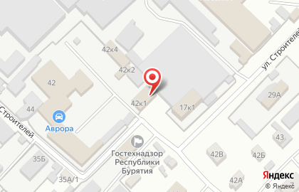Транспортная компания Селенга в Октябрьском районе на карте