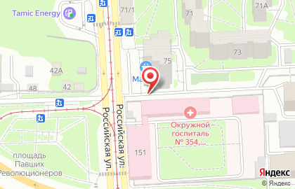 Мастер Ключ в Центральном районе на карте