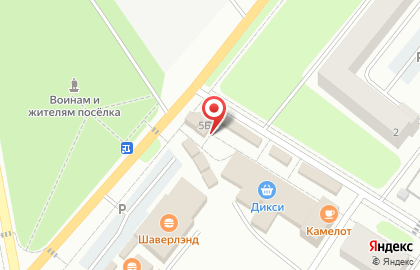 Продовольственный магазин в Санкт-Петербурге на карте