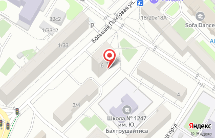 "Серебряная чайка" на карте