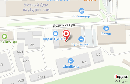 Аудиторская компания Союз-А на Дудинской улице на карте