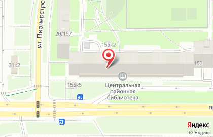 Центральная районная детская библиотека Радуга на карте