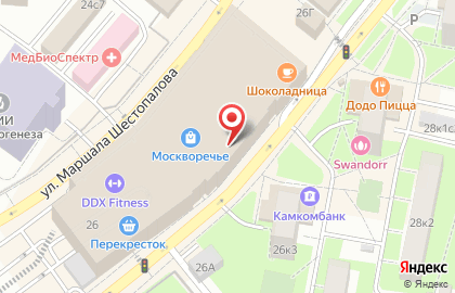 Ювелирный магазин Sunlight в Москве на карте