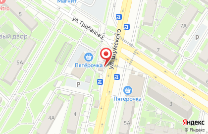 Цветочный салон Эвкалипт_34 в Советском районе на карте