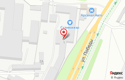 Сканвоквэр на Мебельной улице на карте