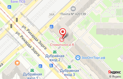 Аптека Таттехмедфарм на улице Юлиуса Фучика на карте