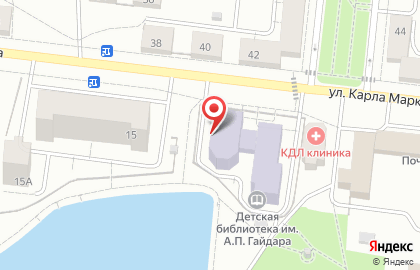 Центральная детская библиотека им. А. Гайдара, г. Зеленодольск на карте