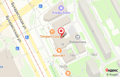 Tangiers Lounge Buharestskaya на карте