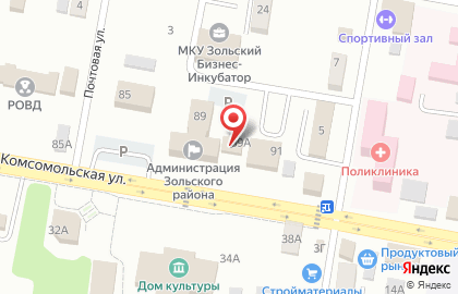 Россельхозбанк в Нальчике на карте