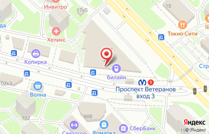 Магазин женской одежды в Санкт-Петербурге на карте