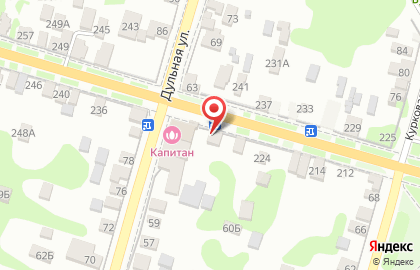 Торговая точка по продаже хлебобулочных изделий Хлебсервис в Зареченском районе на карте
