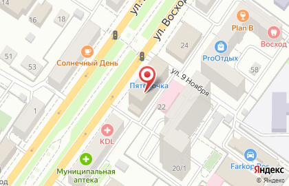 Компания Банкротство физических лиц на улице Восход на карте