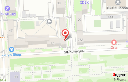 Строительная компания Экострой на улице Пушкина на карте