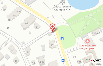 Продуктовый магазин в Санкт-Петербурге на карте