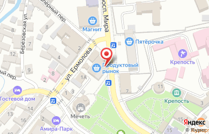 Магазин мобильных телефонов и аксессуаров в Кисловодске на карте