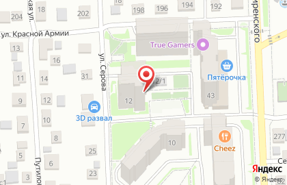 Центр раннего развития Карусель в Октябрьском районе на карте