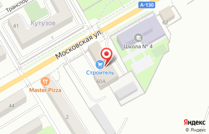 Парикмахерская Чародейка на Московской улице на карте