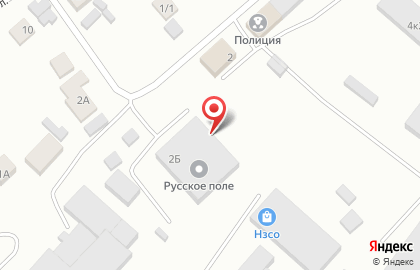 Торговая компания Русское поле Новосибирск в Новом переулке на карте