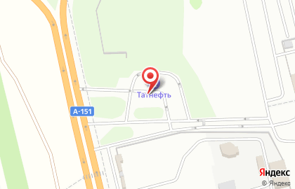 Татнефть на Московском шоссе, 1е на карте