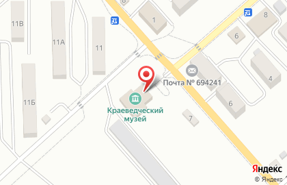 Поронайский краеведческий музей на карте