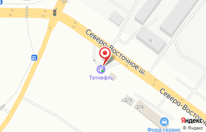 Заправочная станция Татнефть в Саранске на карте