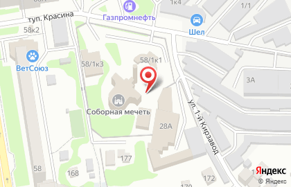 Бадр в Дзержинском районе на карте