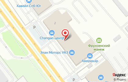 Автосалон Ssang Yong Центр Петербург на карте