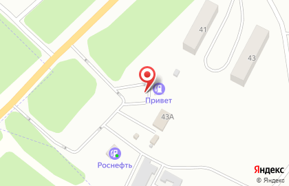АЗС Привет на улице Белинского на карте