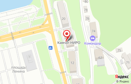 Всероссийский НИИ рыбного хозяйства и океанографии Камчатский филиал в Петропавловске-Камчатском на карте