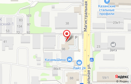 ООО Вента на Магистралиной улице на карте