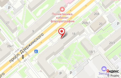 Магазин разливного пива на проспекте Дзержинского, 18 на карте