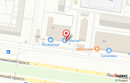 Банкомат Россельхозбанк на Ленинском проспекте на карте