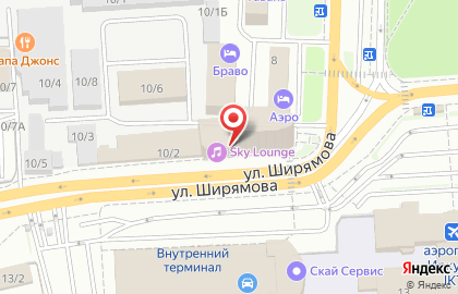 Авиакомпания S7 Airlines в Октябрьском районе на карте