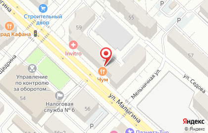 Банкомат Росбанк в Тюмени на карте