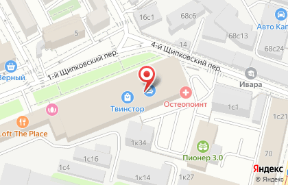 Энитоп в 1-м Щипковском переулке на карте