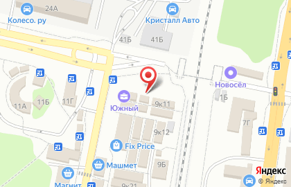 Киоск по продаже фруктов и овощей в Воронеже на карте