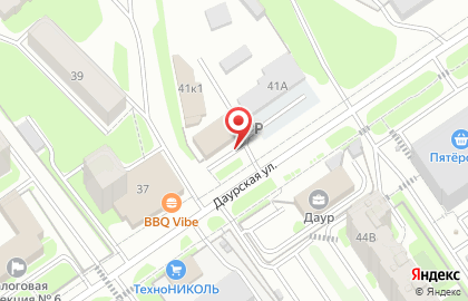 РСК на Даурской улице на карте