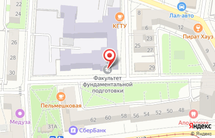 Калининградский государственный технический университет в Московском районе на карте