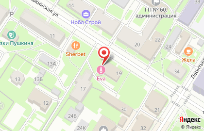 Юридическая Компания по банкротству физических лиц Бизнес-Юрист на карте