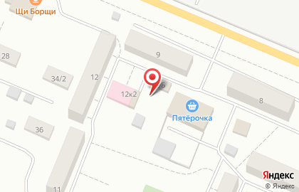 Продуктовый магазин на Чёрной Речке (Всеволожский район), 9а на карте